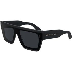 Calvin Klein CK 24502S 059 55 Unisex Kare Siyah Şeffaf Kemik Güneş Gözlüğü