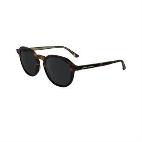 Calvin Klein CK 24538S 233 51 Unisex Oval Kırçıllı Kahverengi Kemik Güneş Gözlüğü