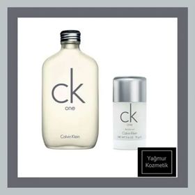 Calvin Klein CK One EDT 200 ml+75 ml Stick Erkek Parfüm 2'li Set