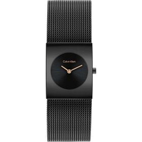 Calvin Klein CK25100138 Siyah Hasır Kadın Kol Saati