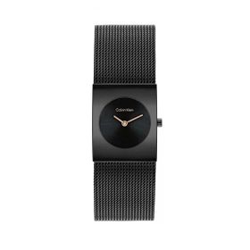 Calvin Klein CK25100138 Siyah Hasır Kadın Kol Saati