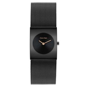 Calvin Klein CK25100138 Siyah Hasır Kadın Kol Saati