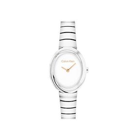 Calvin Klein CK25100149 Twisted Bezel Metalik Çelik Kadın Kol Saati