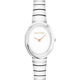 Calvin Klein CK25100149 Twisted Bezel Metalik Çelik Kadın Kol Saati