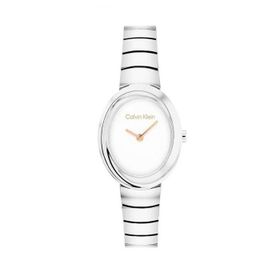 Calvin Klein CK25100149 Twisted Bezel Metalik Çelik Kadın Kol Saati