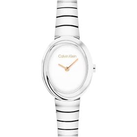 Calvin Klein CK25100149 Twisted Bezel Metalik Çelik Kadın Kol Saati