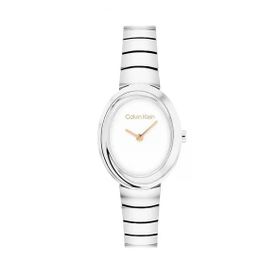 Calvin Klein CK25100149 Twisted Bezel Metalik Çelik Kadın Kol Saati