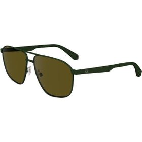 Calvin Klein CKJ 24202S 309 59 Oval Füme Metal Erkek Güneş Gözlüğü