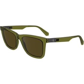 Calvin Klein CKJ 24601S 309 54 Dikdörtgen Yeşil Şeffaf Unisex Güneş Gözlüğü