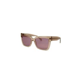 Calvin Klein CKJ 24606S 208 54 Cat Eye Şeffaf Kemik Kadın Güneş Gözlüğü