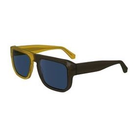 Calvin Klein CKJ 24607S 275 55 Dikdörtgen Kahverengi Kemik Unisex Güneş Gözlüğü