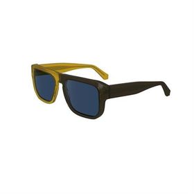 Calvin Klein CKJ 24607S 275 55 Dikdörtgen Kahverengi Kemik Unisex Güneş Gözlüğü