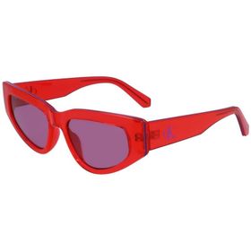 Calvin Klein CKJ23603S 600 53 Kırmızı Kadın Güneş Gözlüğü