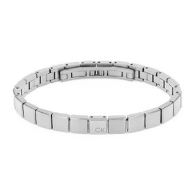 Calvin Klein CKJ35000488 Gri Metalik Çelik Erkek Bileklik
