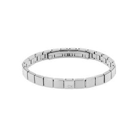 Calvin Klein CKJ35000488 Gri Metalik Çelik Erkek Bileklik
