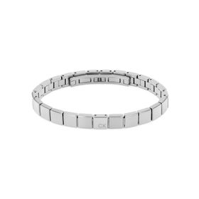 Calvin Klein CKJ35000488 Gri Metalik Çelik Erkek Bileklik