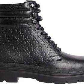 Calvin Klein Combat Boot Mono Siyah Erkek Bot