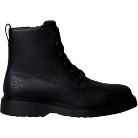 Calvin Klein Combat ESS Lace Up Zip Boot LTH Siyah Erkek Bot