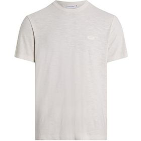 Calvin Klein Cotton Linen Beyaz Erkek T-shirt