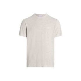 Calvin Klein Cotton Linen Beyaz Erkek T-shirt