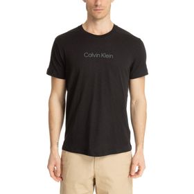 Calvin Klein Crew Neck Logo Tee Siyah Erkek T-shirt