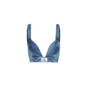 Calvin Klein Denim Bralette İndigo Kadın T-shirt