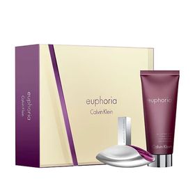 Calvin Klein Euphoria EDP 100 ml + 100 ml Body Lotion Kadın Parfüm Seti