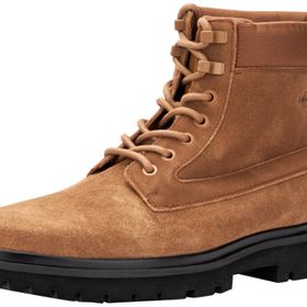Calvin Klein Eva Mıd Laceup Boot Suede Kahverengi Erkek Bot
