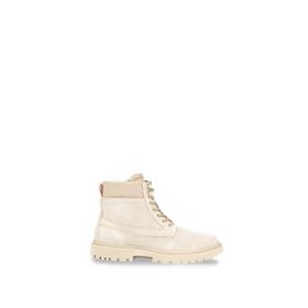 Calvin Klein Eva Mıd Laceup Boot Suede Kahverengi Erkek Bot