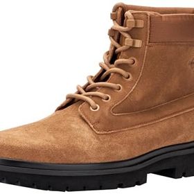 Calvin Klein Eva Mıd Laceup Boot Suede Kahverengi Erkek Bot