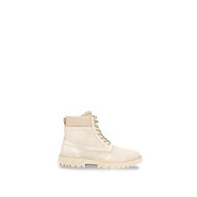 Calvin Klein Eva Mıd Laceup Boot Suede Kahverengi Erkek Bot