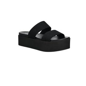 Calvin Klein Flatform Webbing İn Bej Kadın Sandalet