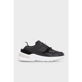 Calvin Klein HW0HW018690GQ Siyah Deri Kadın Sneaker