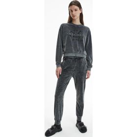 Calvin Klein J20J216237-BEH Gri Kadın Sweatshirt