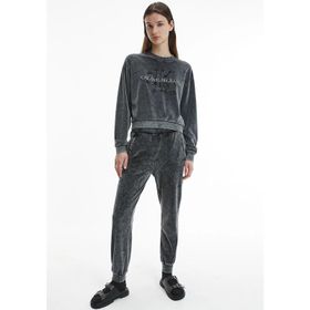 Calvin Klein J20J216237-BEH Gri Kadın Sweatshirt