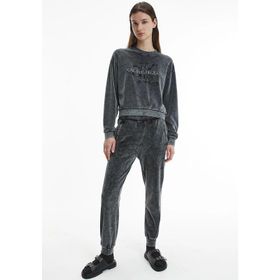 Calvin Klein J20J216237-BEH Gri Kadın Sweatshirt