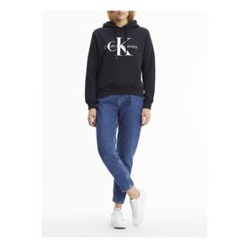 Calvin Klein J20J219141BEH Siyah Kadın Sweatshirt