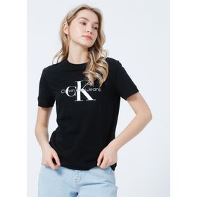 Calvin Klein J20J219142BEH Siyah Kadın T-Shirt