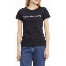 Calvin Klein J20J220253BEH Siyah Kadın T-shirt
