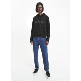 Calvin Klein J20J220254BEH Siyah Kadın Sweatshirt