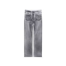 Calvin Klein J20J2224531A4 Jeans Yüksek Bel Düz Paça Normal Mavi Kadın Denim Pantolon