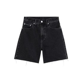 Calvin Klein J20J225190 Denim Black Kadın Bermuda Kot Şort