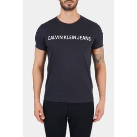 Calvin Klein J30J307855 402 Lacivert Erkek T-Shirt