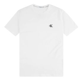 Calvin Klein J30J314544-YAF Beyaz Erkek T-shirt