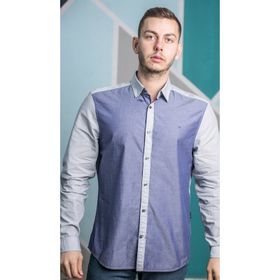 Calvin Klein J30J314650 Erkek Gömlek Mavi
