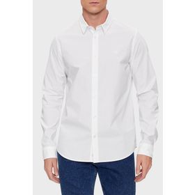 Calvin Klein J30J324614 YAF Beyaz Erkek Gömlek