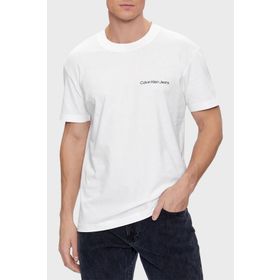 Calvin Klein J30J324671 YAF Beyaz Erkek T Shirt