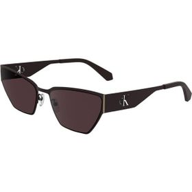 Calvin Klein Jeans CKJ 24207S 505 58 Kadın Geometrik Siyah Metal Güneş Gözlüğü