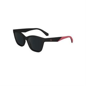 Calvin Klein Jeans CKJ 24303S 001 47 Oval Siyah Kemik Çocuk Güneş Gözlüğü