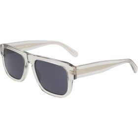 Calvin Klein Jeans CKJ 24607S 012 55 Unisex Oval Şeffaf Kemik Güneş Gözlüğü